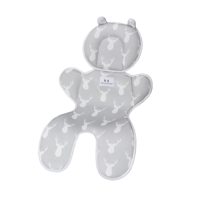 Miracle Baby Coussin de Siège Soutien Bébé pour Poussette Matelas Universel Soutien Bébé Coussin Réducteur de Landau en Coton pour Enfant